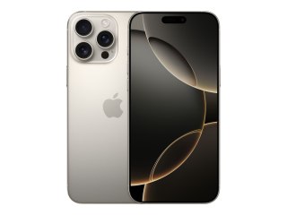 Apple iPhone 16 Pro | Natural Titanium | 6.3 " | Super Retina XDR | 2622 x 1206 pixels | Apple | A18 Pro | Internal RAM 8 GB | 1