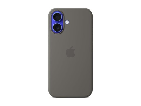 Apple iPhone 16 Silicone Case with MagSafe - Stone Gray | Apple Apple iPhone 16 Silicone Case with MagSafe - Stone Gray | Apple
