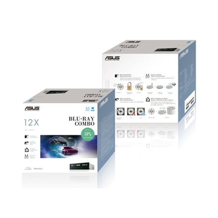Asus | 12D2HT | Internal | DVD±RW (±R DL) / DVD-RAM / BD-ROM drive | Black | Serial ATA Asus | 12D2HT | Internal | DVD±RW (±R DL) / DVD-RAM / BD-ROM drive | Black | Serial ATA