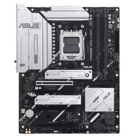 Asus | PRIME X870-P WIFI | Processor family AMD | Processor socket AM5 | DDR5 | Supported hard disk drive interfaces SATA, M.2 | Asus | PRIME X870-P WIFI | Processor family AMD | Processor socket AM5 | DDR5 | Supported hard disk drive interfaces SATA, M.2 |