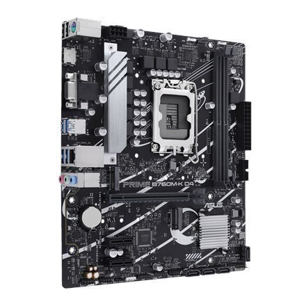 Asus PRIME B760M-K D4 Rodzina procesorów Intel, Gniazdo procesora LGA1700, DDR4 DIMM, Gniazda pamięci 2, Obsługiwane interfejsy Asus PRIME B760M-K D4 Rodzina procesorów Intel, Gniazdo procesora LGA1700, DDR4 DIMM, Gniazda pamięci 2, Obsługiwane interfejsy