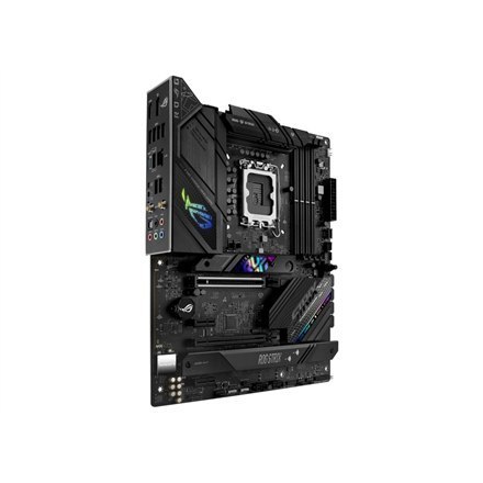 Asus | ROG STRIX B760-F GAMING WIFI | Processor family Intel | Processor socket LGA1700 | DDR5 DIMM | Memory slots 4 | Supporte Asus | ROG STRIX B760-F GAMING WIFI | Processor family Intel | Processor socket LGA1700 | DDR5 DIMM | Memory slots 4 | Supporte