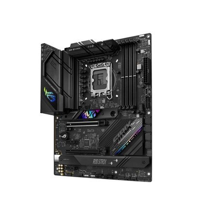 Asus | ROG STRIX B760-F GAMING WIFI | Processor family Intel | Processor socket LGA1700 | DDR5 DIMM | Memory slots 4 | Supporte Asus | ROG STRIX B760-F GAMING WIFI | Processor family Intel | Processor socket LGA1700 | DDR5 DIMM | Memory slots 4 | Supporte