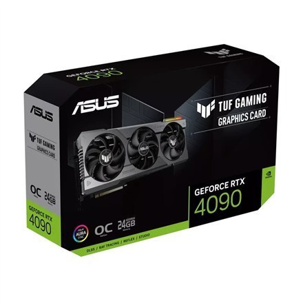 Asus | TUF Gaming GeForce RTX 4090 | NVIDIA GeForce RTX 4090 | 24 GB Asus | TUF Gaming GeForce RTX 4090 | NVIDIA GeForce RTX 4090 | 24 GB
