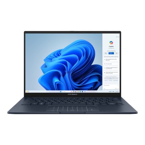 Asus Zenbook 14 OLED UX3405MA-PP665X | Ponder Blue | 14 " | OLED | 3K | 2880 x 1800 pikseli | Intel Core Ultra 9 | 185H | 32 GB Asus Zenbook 14 OLED UX3405MA-PP665X | Ponder Blue | 14 " | OLED | 3K | 2880 x 1800 pikseli | Intel Core Ultra 9 | 185H | 32 GB