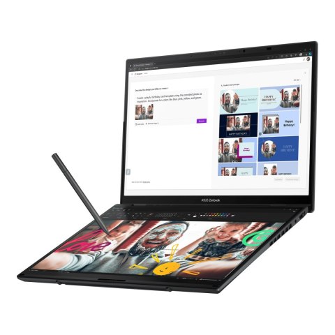 Asus | Zenbook Inkwell Gray | 14 " | OLED | Ekran dotykowy | 2880 x 1800 pikseli | Błyszczący | Intel Core Ultra 9 | 32 GB | LPD Asus | Zenbook Inkwell Gray | 14 " | OLED | Ekran dotykowy | 2880 x 1800 pikseli | Błyszczący | Intel Core Ultra 9 | 32 GB | LPD