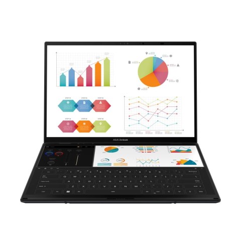 Asus | Zenbook | UX8406MA-PZ103W | Inkwell Gray | 14 " | OLED | Ekran dotykowy | 2880 x 1800 pikseli | Intel Core Ultra 9 | 32 G Asus | Zenbook | UX8406MA-PZ103W | Inkwell Gray | 14 " | OLED | Ekran dotykowy | 2880 x 1800 pikseli | Intel Core Ultra 9 | 32 G