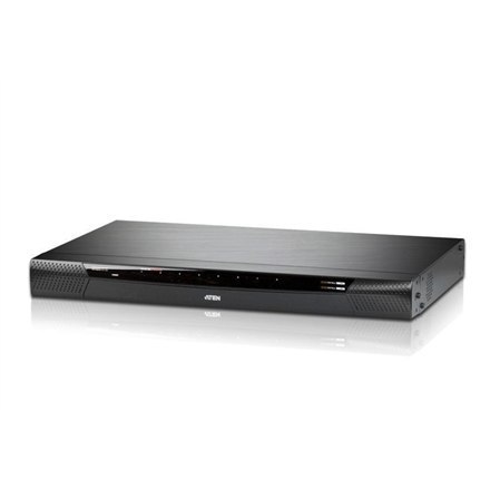 Aten | 1-Local/1-Remote Access 8-Port Cat 5 KVM over IP Switch with Virtual Media (1920 x 1200) | KN1108VA-AX-G Aten | 1-Local/1-Remote Access 8-Port Cat 5 KVM over IP Switch with Virtual Media (1920 x 1200) | KN1108VA-AX-G