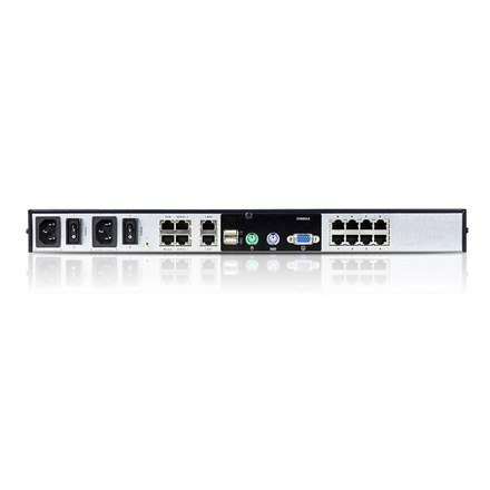 Aten | 1-Local/1-Remote Access 8-Port Cat 5 KVM over IP Switch with Virtual Media (1920 x 1200) | KN1108VA-AX-G Aten | 1-Local/1-Remote Access 8-Port Cat 5 KVM over IP Switch with Virtual Media (1920 x 1200) | KN1108VA-AX-G