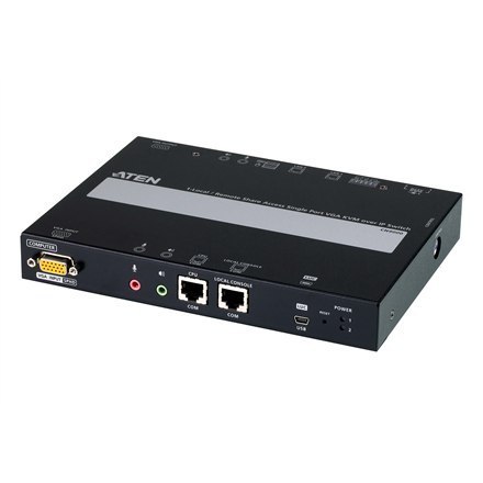 Aten | 1-Local/Remote Share Access Single Port VGA KVM over IP Switch | CN9000 | Gwarancja 24 miesiące Aten | 1-Local/Remote Share Access Single Port VGA KVM over IP Switch | CN9000 | Gwarancja 24 miesiące