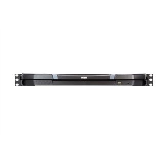 Aten | 1U Ultra Short Depth Dual Rail WideScreen LCD Console (USB/HDMI/DVI/VGA)