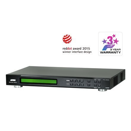 Aten 4x4 HDMI Matrix Switch with Scaler Aten | 4 x 4 HDMI Matrix Switch with Scaler Aten 4x4 HDMI Matrix Switch with Scaler Aten | 4 x 4 HDMI Matrix Switch with Scaler