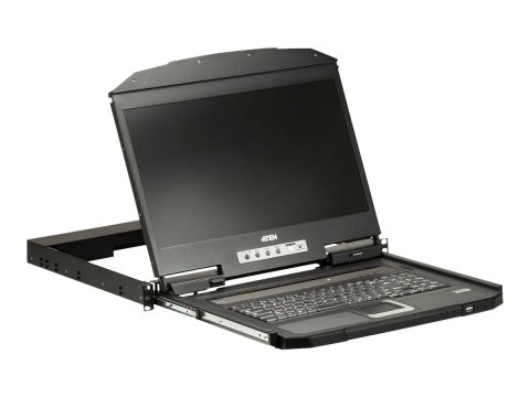 Aten CL3700NW-ATA-AG 1U Ultra Short Depth Single Rail WideScreen LCD Console (USB/HDMI), 1920x1080 | Aten Aten CL3700NW-ATA-AG 1U Ultra Short Depth Single Rail WideScreen LCD Console (USB/HDMI), 1920x1080 | Aten