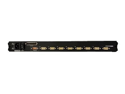 Aten CL5708FM-AT-AG 8-portowy przełącznik KVM PS/2-USB VGA 17" LCD z portem Daisy-Chain i obsługą urządzeń peryferyjnych USB z c Aten CL5708FM-AT-AG 8-portowy przełącznik KVM PS/2-USB VGA 17" LCD z portem Daisy-Chain i obsługą urządzeń peryferyjnych USB z c