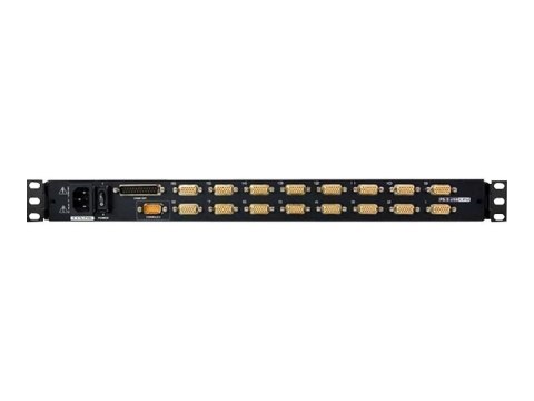 Aten CL5716M-ATA-AG 16-portowy przełącznik KVM LCD z pojedynczą szyną PS/2-USB VGA (1920x1200) - WUXGA - Montaż w szafie rack - Aten CL5716M-ATA-AG 16-portowy przełącznik KVM LCD z pojedynczą szyną PS/2-USB VGA (1920x1200) - WUXGA - Montaż w szafie rack -