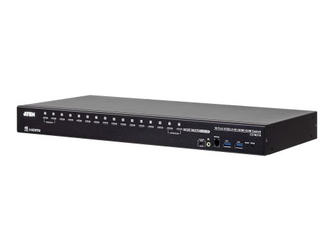 Aten CS18216-AT-G 16-portowy przełącznik KVM USB True 4K HDMI z obsługą urządzeń peryferyjnych USB 3.0 | Aten Aten CS18216-AT-G 16-portowy przełącznik KVM USB True 4K HDMI z obsługą urządzeń peryferyjnych USB 3.0 | Aten