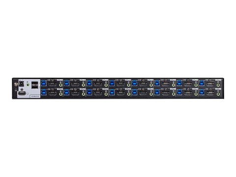 Aten CS18216-AT-G 16-portowy przełącznik KVM USB True 4K HDMI z obsługą urządzeń peryferyjnych USB 3.0 | Aten Aten CS18216-AT-G 16-portowy przełącznik KVM USB True 4K HDMI z obsługą urządzeń peryferyjnych USB 3.0 | Aten