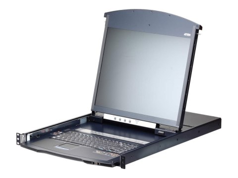 Aten KL1116VN-AXA-AG 16-portowy przełącznik KVM over IP 19" LCD z podwójną szyną Cat 5 i obsługą wirtualnych mediów | Aten Aten KL1116VN-AXA-AG 16-portowy przełącznik KVM over IP 19" LCD z podwójną szyną Cat 5 i obsługą wirtualnych mediów | Aten