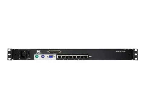 Aten KL1508AM-AXA-AG 8-portowy przełącznik KVM Cat 5 Dual Rail 17" LCD z portem Daisy-Chain | Aten Aten KL1508AM-AXA-AG 8-portowy przełącznik KVM Cat 5 Dual Rail 17" LCD z portem Daisy-Chain | Aten