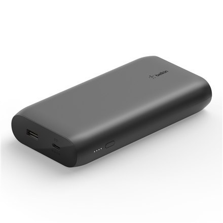 Belkin | USB-C PD | BOOST CHARGE Power Bank | 20000 mAh | Black Belkin | USB-C PD | BOOST CHARGE Power Bank | 20000 mAh | Black