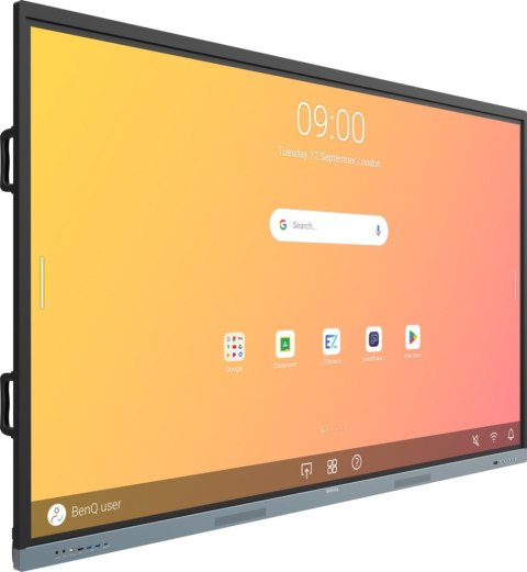 Benq Interactive Flat Panel | RE8604 | Precision IR | 86 " | 450 cd/m² | Landscape | 18/7 | Android | Touchscreen | 8 ms Benq Interactive Flat Panel | RE8604 | Precision IR | 86 " | 450 cd/m² | Landscape | 18/7 | Android | Touchscreen | 8 ms