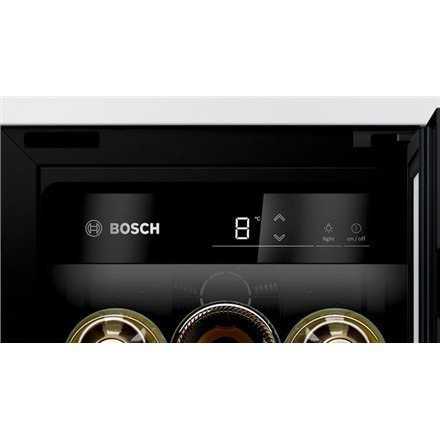 Bosch | Chłodziarka do wina | KUW20VHF0 Seria 6, | Klasa efektywności energetycznej F | Wbudowana | Pojemność butelek 21 | Typ c Bosch | Chłodziarka do wina | KUW20VHF0 Seria 6, | Klasa efektywności energetycznej F | Wbudowana | Pojemność butelek 21 | Typ c