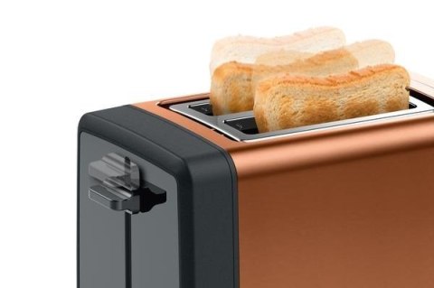 Bosch | DesignLine Toaster | TAT4P429 | Power 970 W | Number of slots 2 | Housing material Stainless Steel | Copper/Black Bosch | DesignLine Toaster | TAT4P429 | Power 970 W | Number of slots 2 | Housing material Stainless Steel | Copper/Black