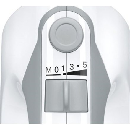Bosch | ErgoMixx MFQ36400 | Mixer | Hand Mixer | 450 W | Number of speeds 5 | Turbo mode | White/Grey Bosch | ErgoMixx MFQ36400 | Mixer | Hand Mixer | 450 W | Number of speeds 5 | Turbo mode | White/Grey