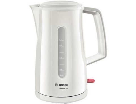 Bosch | Kettle | TWK3A011 | Standard | 2400 W | 1.7 L | Plastic | 360° rotational base | Cream Bosch | Kettle | TWK3A011 | Standard | 2400 W | 1.7 L | Plastic | 360° rotational base | Cream