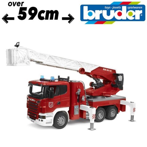 BRUDER Car SCANIA R Fire Engine With Water Pump BRUDER Car SCANIA R Fire Engine With Water Pump