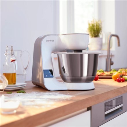 Bosch | MUM5XW20 | 1000 W | Kitchen machine | Number of speeds 7 | Bowl capacity 3.9 L | White/Champagne Bosch | MUM5XW20 | 1000 W | Kitchen machine | Number of speeds 7 | Bowl capacity 3.9 L | White/Champagne
