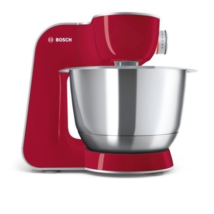 Bosch | MUM58720 | 1000 W | Number of speeds 7 | Bowl capacity 3.9 L | Grey, Red, Stainless Bosch | MUM58720 | 1000 W | Number of speeds 7 | Bowl capacity 3.9 L | Grey, Red, Stainless