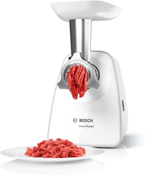 Bosch Meat mincer | MFW2515W | White | 1500 W | Number of speeds 1 | Throughput (kg/min) 1.7 Bosch Meat mincer | MFW2515W | White | 1500 W | Number of speeds 1 | Throughput (kg/min) 1.7