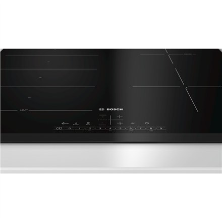 Bosch | PXE651FC1E | hob | Induction | Number of burners/cooking zones 4 | DirectSelect | Timer | Black | Display Bosch | PXE651FC1E | hob | Induction | Number of burners/cooking zones 4 | DirectSelect | Timer | Black | Display