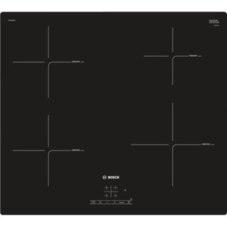 Bosch | PIE601BB5E | Serie 4 Induction hob | Induction | Number of burners/cooking zones 4 | Touch | Timer | Black