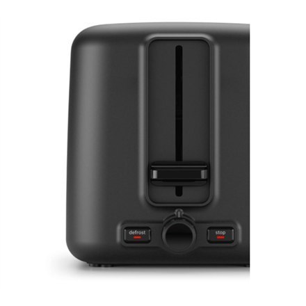 Bosch | TAT3P423 | DesignLine Toaster | Power 970 W | Number of slots 2 | Housing material Stainless steel | Black Bosch | TAT3P423 | DesignLine Toaster | Power 970 W | Number of slots 2 | Housing material Stainless steel | Black