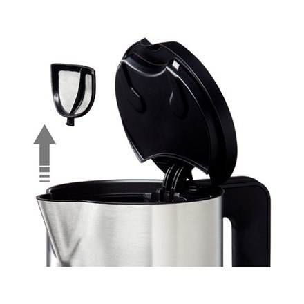 Bosch | TWK8613P | With electronic control | 2400 W | 1.5 L | Stainless steel | 360° rotational base | Black Bosch | TWK8613P | With electronic control | 2400 W | 1.5 L | Stainless steel | 360° rotational base | Black