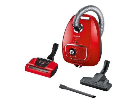 Bosch | Vacuum Cleaner | BGBS4PET1 ProAnimal | Bagged | Power 600 W | Dust capacity 4 L | Red Bosch | Vacuum Cleaner | BGBS4PET1 ProAnimal | Bagged | Power 600 W | Dust capacity 4 L | Red