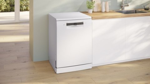 Bosch | Zmywarka | SMS4HVW00E | Wolnostojąca | Szerokość 60 cm | Liczba kompletów naczyń 14 | Liczba programów 6 | Klasa efektyw Bosch | Zmywarka | SMS4HVW00E | Wolnostojąca | Szerokość 60 cm | Liczba kompletów naczyń 14 | Liczba programów 6 | Klasa efektyw