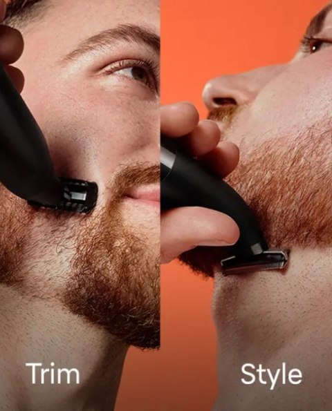 Braun Beard Trimmer | Series XT 3100 | Cordless | Number of length steps 3 | Black Braun Beard Trimmer | Series XT 3100 | Cordless | Number of length steps 3 | Black