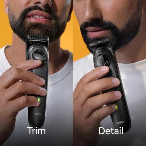 Braun Beard Trimmer with Precision Wheel | BT5420 | Cordless | Number of length steps 40 | Black Braun Beard Trimmer with Precision Wheel | BT5420 | Cordless | Number of length steps 40 | Black