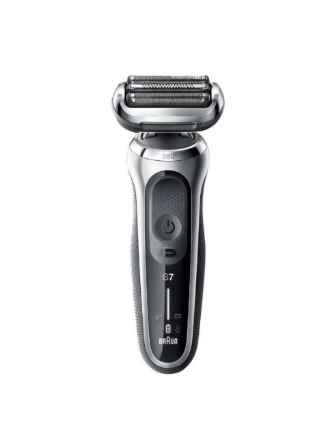 Braun | Golarka | 71-S7200cc | Czas pracy (maks.) 50 min | Na mokro i sucho | Srebrny/czarny Braun | Golarka | 71-S7200cc | Czas pracy (maks.) 50 min | Na mokro i sucho | Srebrny/czarny