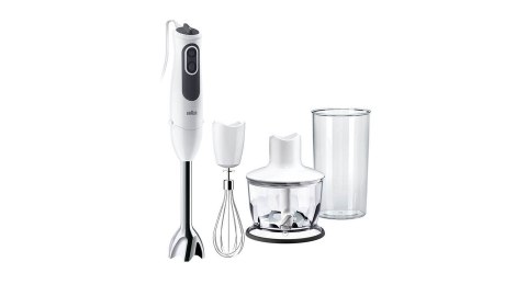 Braun | Hand Blender | MQ 3135 MultiQuick 3 Vario | Hand Blender | 750 W | Number of speeds 11 | Turbo mode | Chopper | White Braun | Hand Blender | MQ 3135 MultiQuick 3 Vario | Hand Blender | 750 W | Number of speeds 11 | Turbo mode | Chopper | White