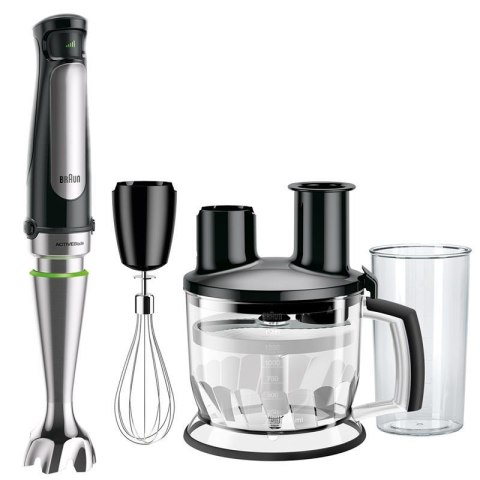 Braun | Hand Blender | MQ7075 | Hand Blender | 1000 W | Number of speeds 1 | Turbo mode | Chopper | Black Braun | Hand Blender | MQ7075 | Hand Blender | 1000 W | Number of speeds 1 | Turbo mode | Chopper | Black