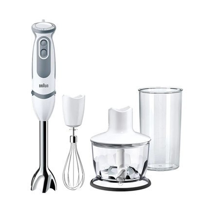 Braun | MQ 5235 | 1000 W | MultiQuick 5 Vario Blender | Hand Blender | Number of speeds 21 | Chopper | White Braun | MQ 5235 | 1000 W | MultiQuick 5 Vario Blender | Hand Blender | Number of speeds 21 | Chopper | White