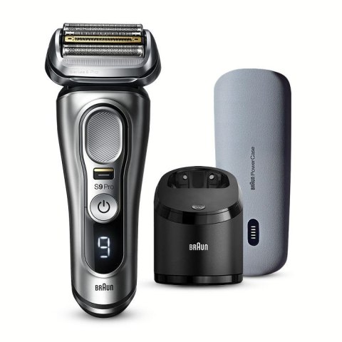 Braun | Shaver | 9477CC | Operating time (max) 50 min | Wet & Dry | Silver Braun | Shaver | 9477CC | Operating time (max) 50 min | Wet & Dry | Silver