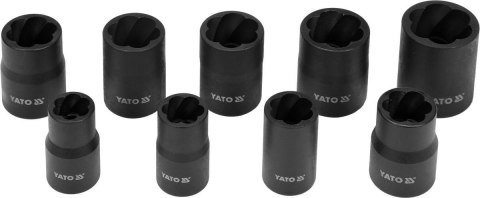 Broken Screw Removal Kit (10 pcs.) | YT-0603 Broken Screw Removal Kit (10 pcs.) | YT-0603