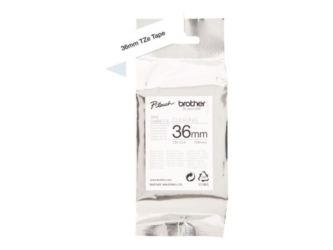 Brother TZe-CL6 36mm Tape Cassette (Head cleaning) | TZe Brother TZe-CL6 36mm Tape Cassette (Head cleaning) | TZe