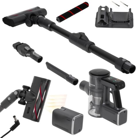 Camry Vacuum Ceaner | CR 7063 Efficient | Cordless operating | 220-240 V | Operating time (max) 100 min | Black | Warranty 24 mo Camry Vacuum Ceaner | CR 7063 Efficient | Cordless operating | 220-240 V | Operating time (max) 100 min | Black | Warranty 24 mo