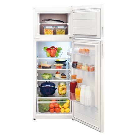 Candy | C1DV145SFW | Refrigerator | Energy efficiency class F | Free standing | Double Door | Height 145 cm | Fridge net capacit Candy | C1DV145SFW | Refrigerator | Energy efficiency class F | Free standing | Double Door | Height 145 cm | Fridge net capacit